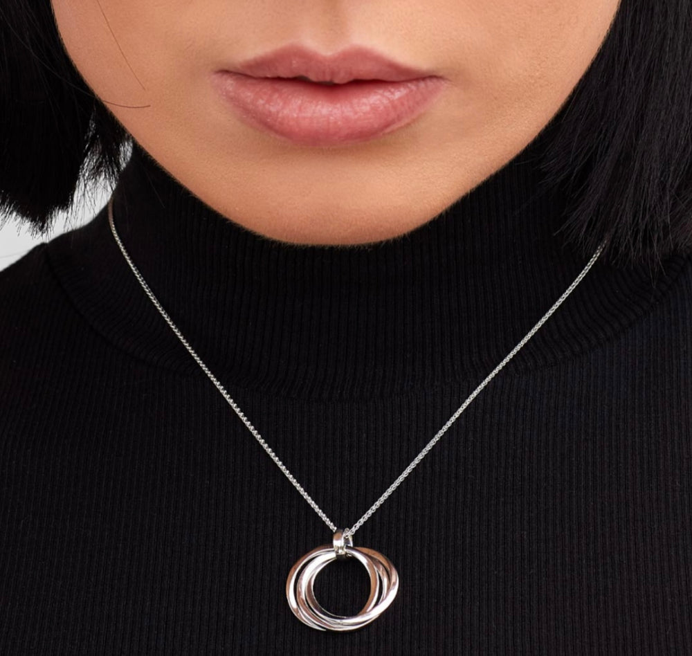 Kit Heath | Bevel Trilogy Grande Link Slider Necklace