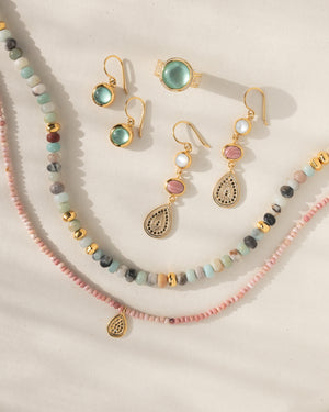 Anna Beck | Amazonite Beaded Necklace