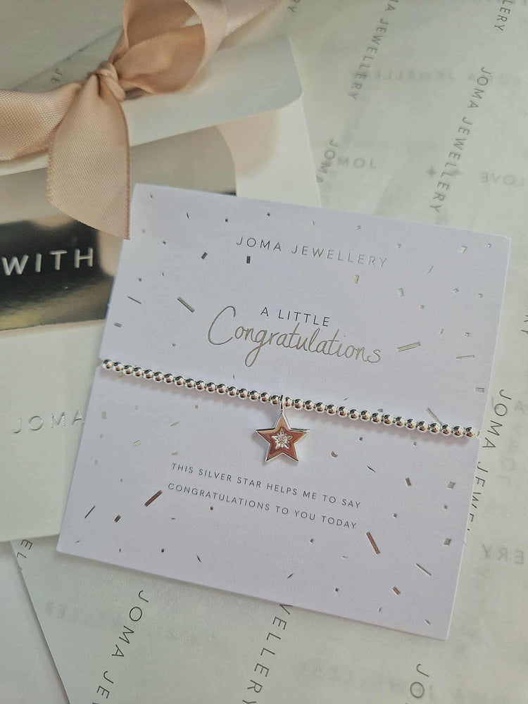 Joma Jewellery | Congratulations Bracelet