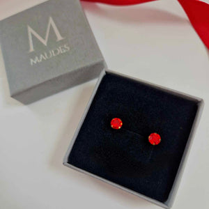Studex | Sensitive July Ruby 5mm Stud Earrings