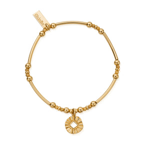 ChloBo | Gold Moon Wave Bracelet