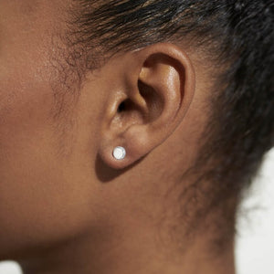 Joma Jewellery | April Rock Crystal Birthstone Boxed Earrings