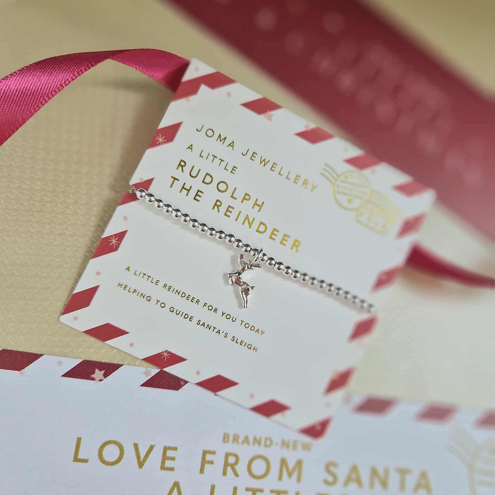 Joma Jewellery | Children’s Love From Santa Rudolph The Reindeer Bracelet