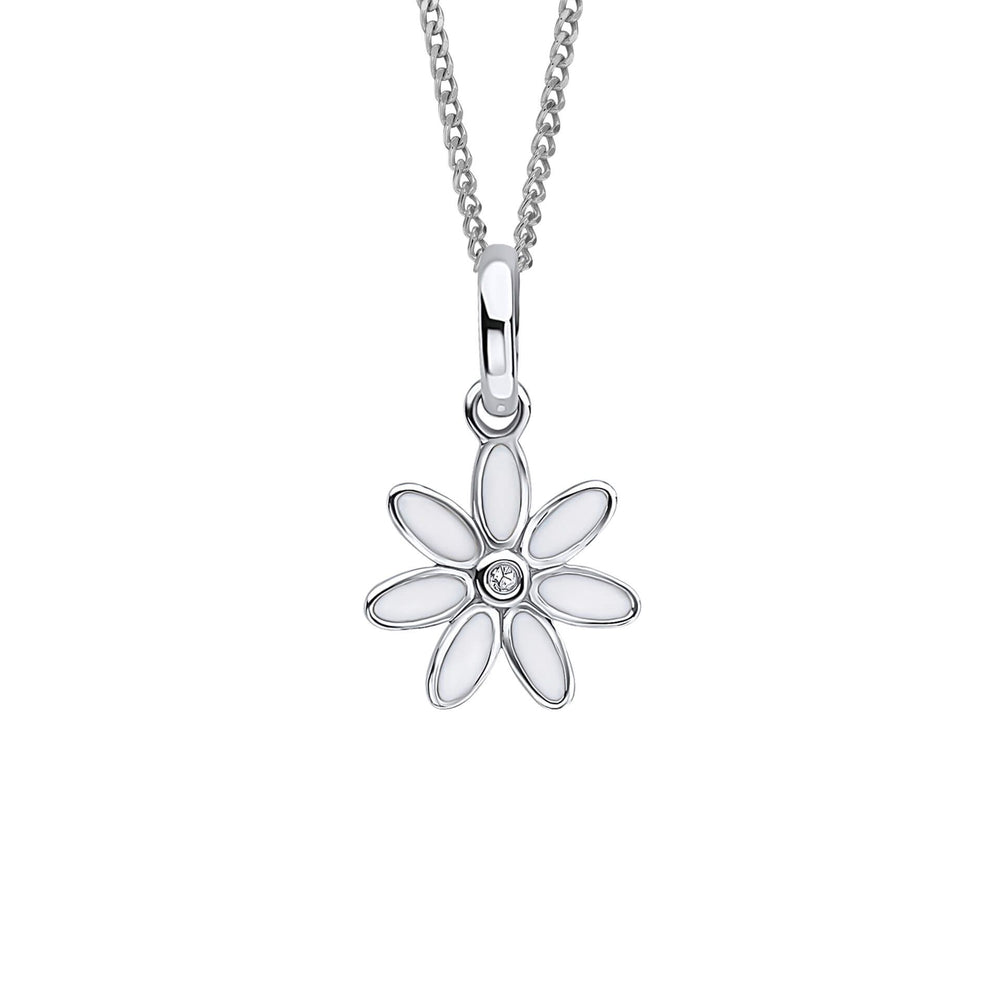 D For Diamond | Daisy Flower Necklace