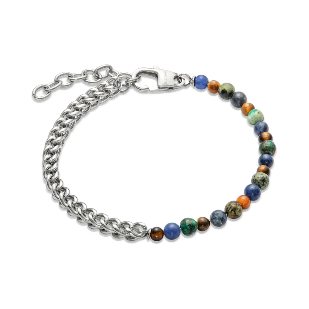 Unique & Co | Tigers Eye and Amazonite Bracelet