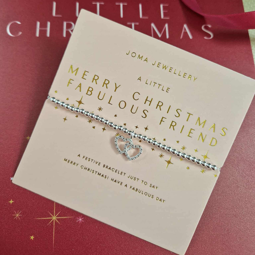 Joma Jewellery | Merry Christmas Fabulous Friend Bracelet
