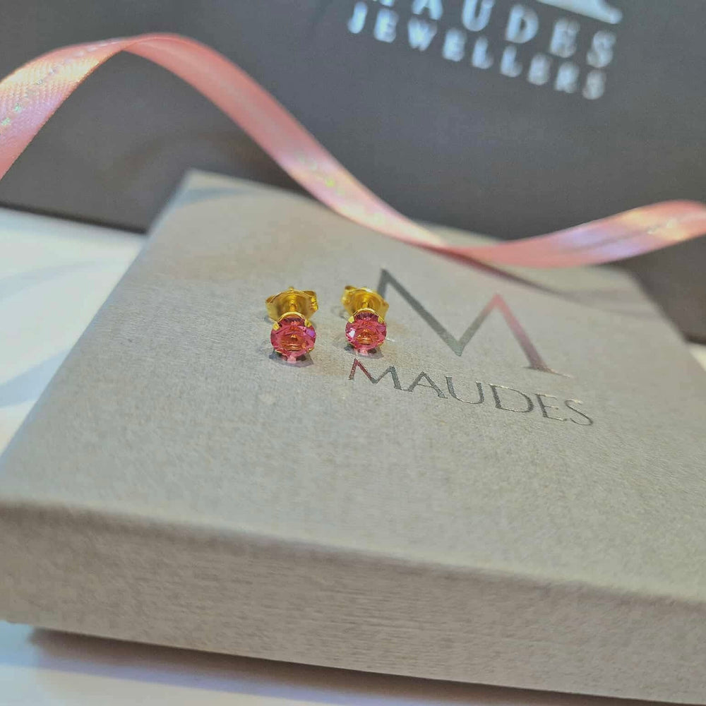 Studex | Sensitive October Rose 5mm Stud Earrings