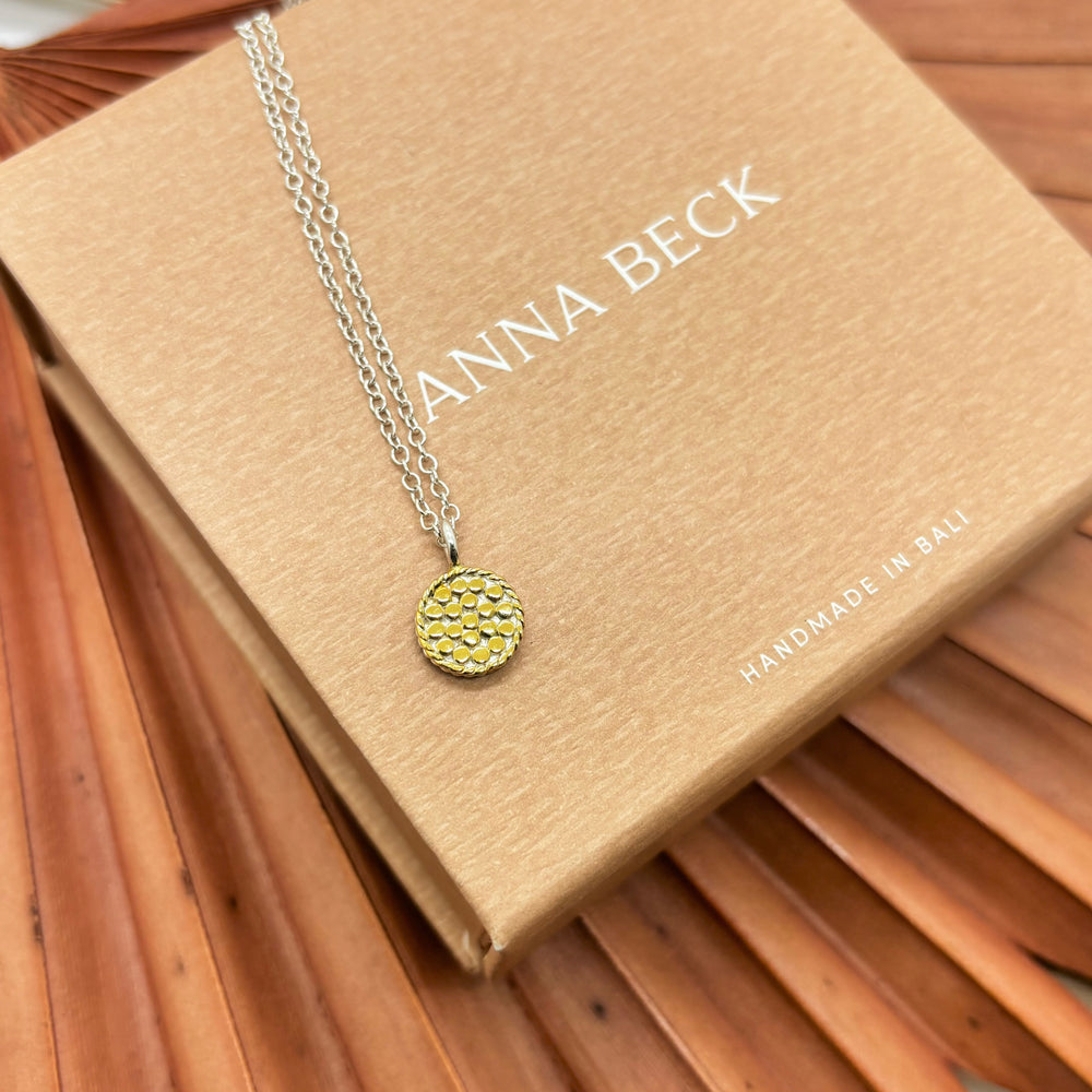 Anna Beck | Classic Small Disc Necklace