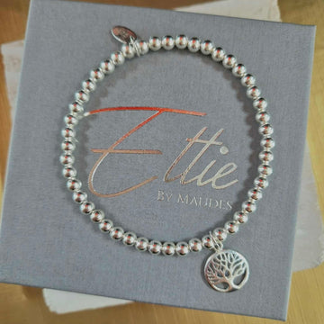 Ettie | Medium Bead Tree Of Life Bracelet