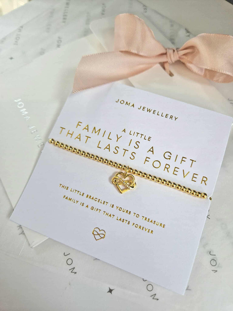 Joma Jewellery | Family Is A Gift That Lasts Forever Bracelet