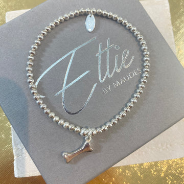 Ettie Thinbead Dog Bone Bracelet