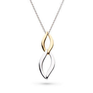 Kit Heath | Twine Link Duo Golden Necklace