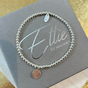 
            
                Load image into Gallery viewer, Ettie | Thinbead Small Disc Bracelet
            
        