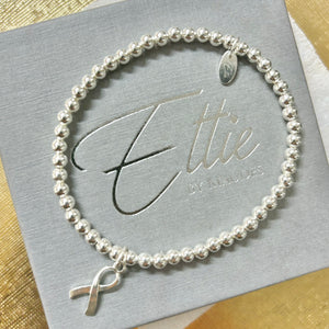 Ettie | Medium Bead Ribbon Bracelet