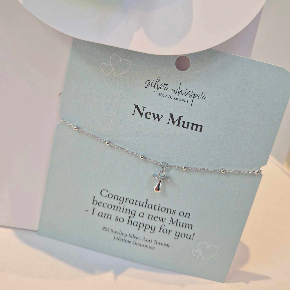 Hot Diamonds | Silver Whisper New Mum Bracelet