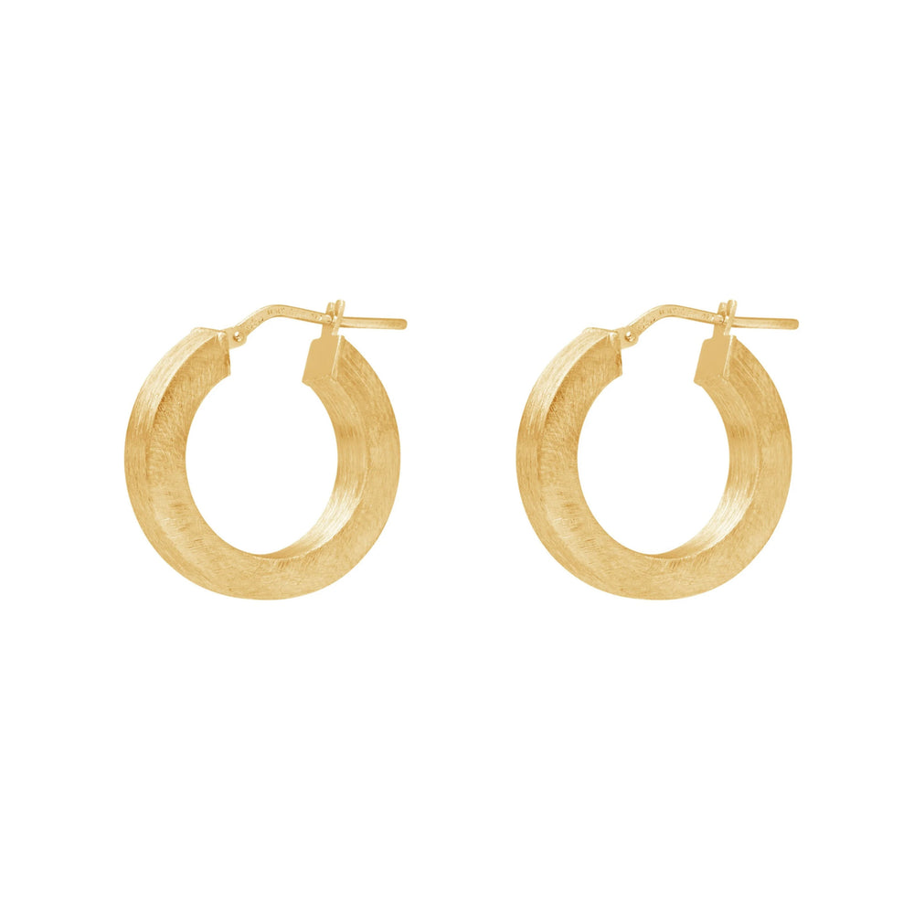 The Hoop Station | Matte Squared-Edged Hoops
