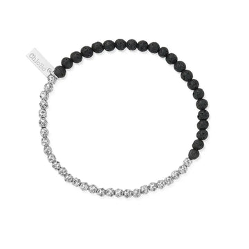 ChloBo | Men’s Black Lava Principal Bracelet
