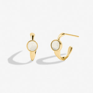 Joma Jewellery | June Birthstone Hoop Earrings