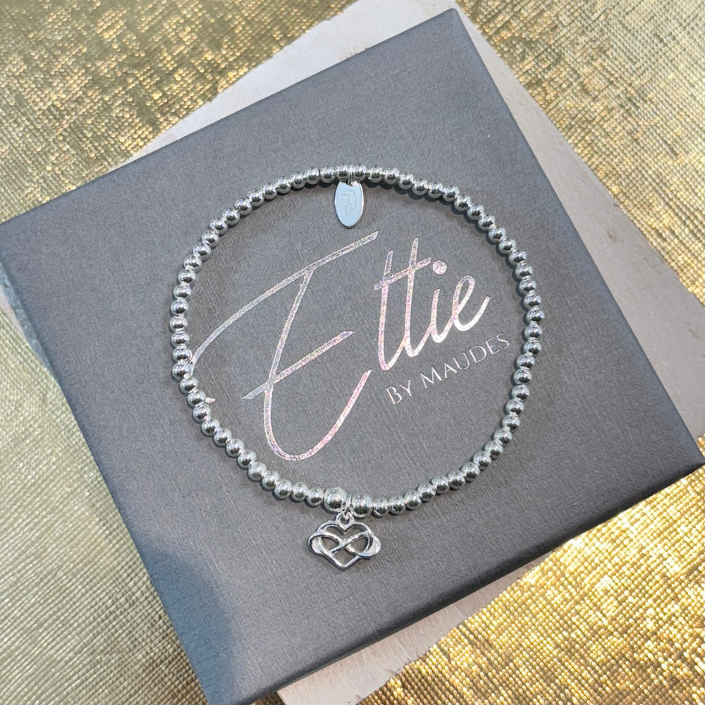Ettie Thinbead Celtic Heart Bracelet