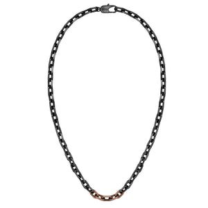 Boss | Kane GQ Black and Copper IP Necklace