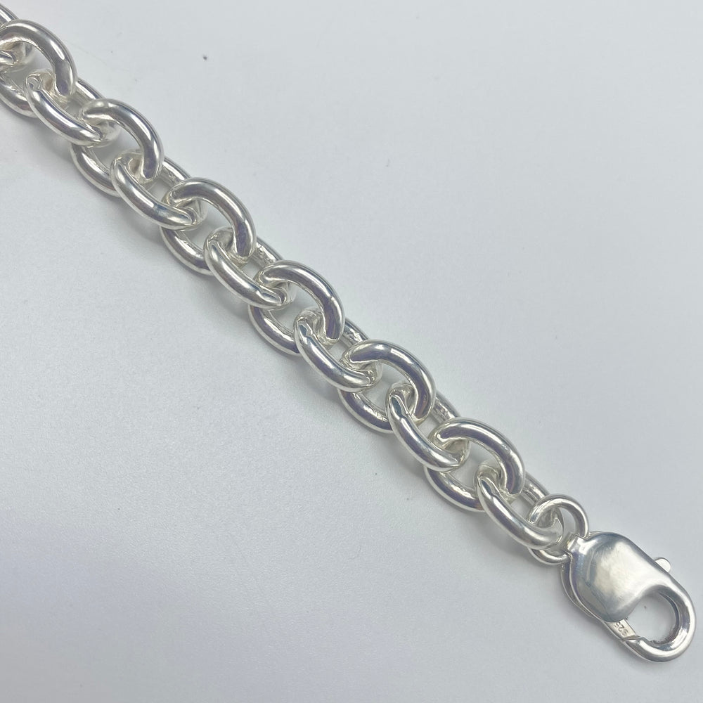 Sterling Silver Chunky Bracelet