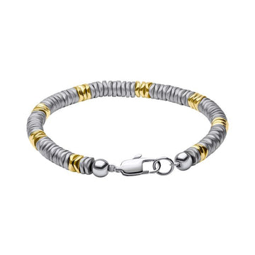 Fred Bennett | Stainless Steel Bracelet with Hematite