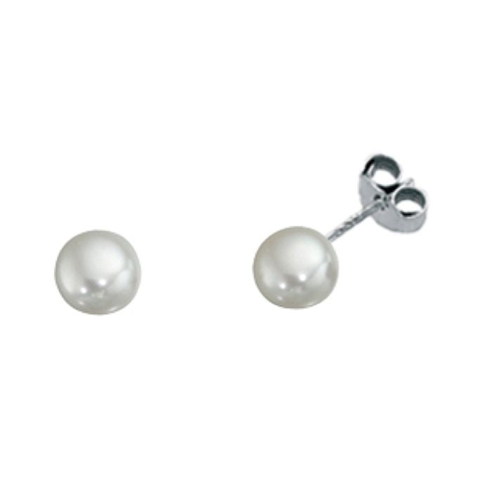 Sterling Silver Freshwater Pearl Earrings