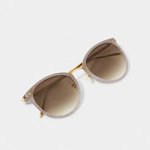 Katie Loxton | Santorini Sunglasses | Taupe Gradient