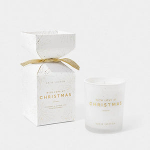 Katie Loxton | Christmas Candle | With Love At Christmas