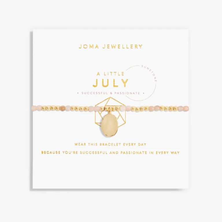 Joma Jewellery | Gold July Sunstone Bracelet
