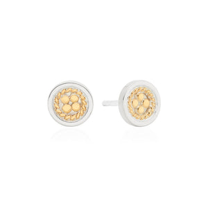 Anna Beck | Classic Smooth Border Mini Stud Earrings