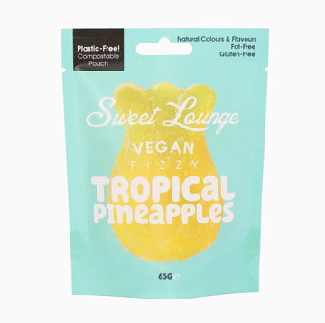 Sweet Lounge | Vegan Fizzy Tropical Pineapples