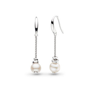 Kit Heath | Coast Tumble Pearl Chain Drop Earrings