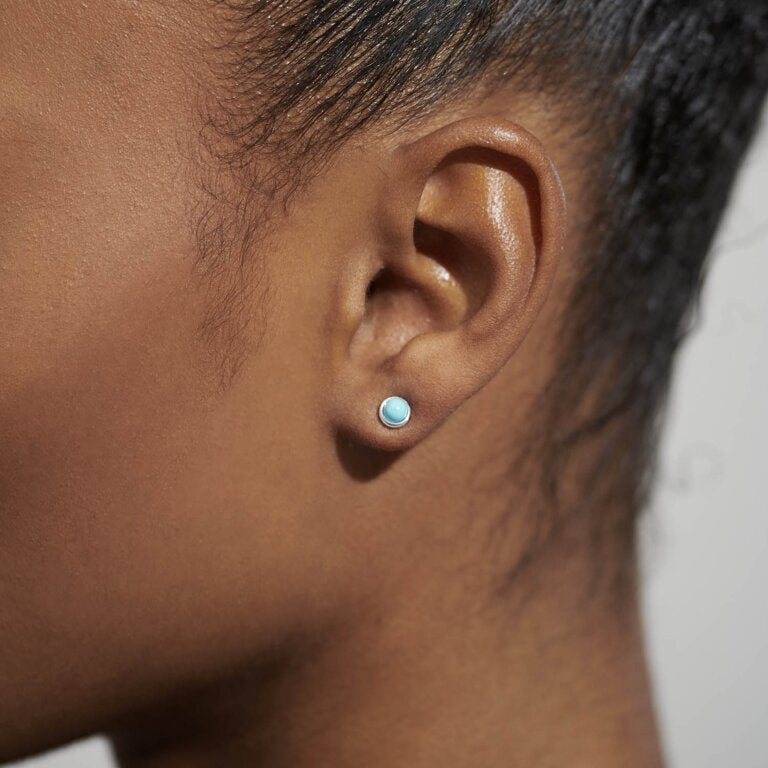 Joma Jewellery | December Turquoise Birthstone Boxed Earrings