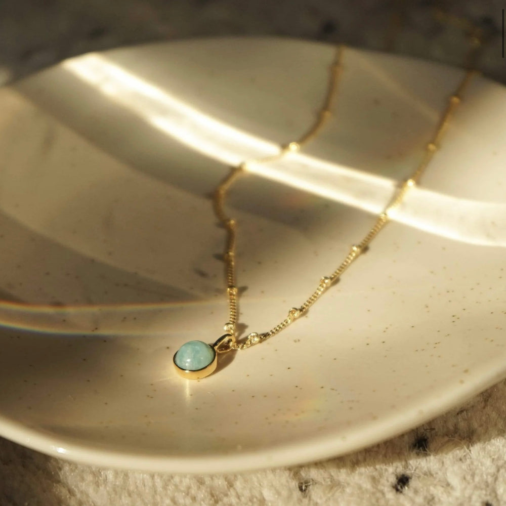 Daisy London | Amazonite Healing Stone Necklace