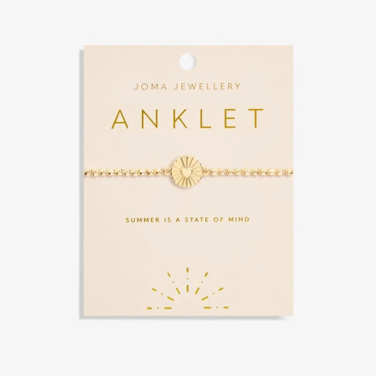 Joma Jewellery | Heart Anklet