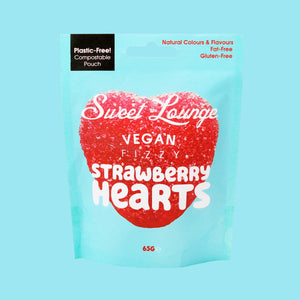 Sweet Lounge | Vegan Strawberry Hearts
