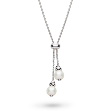 Kit Heath | Coast Tumble Pearl Lariat Necklace