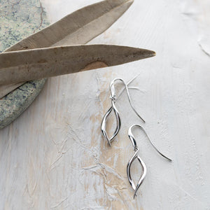 Kit Heath | Twine Twist Link Drop Earrings