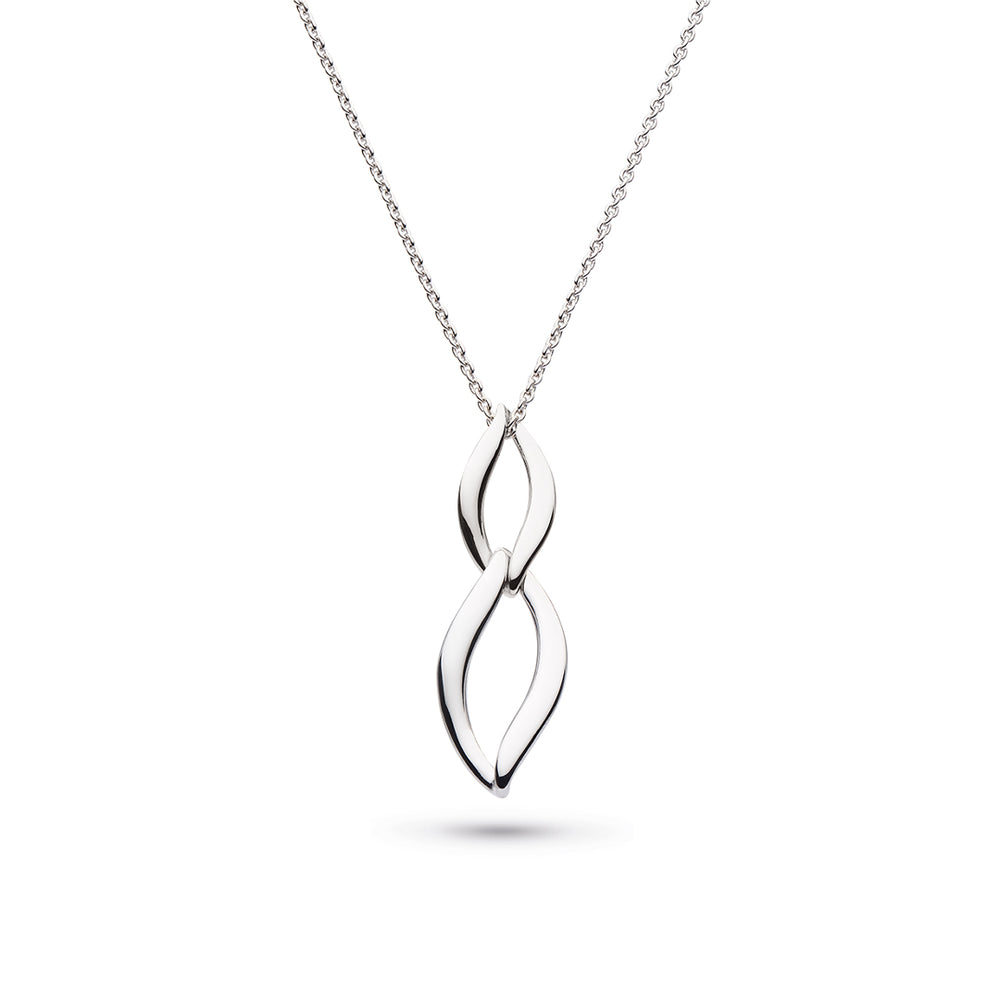 Kit Heath | Twine Link Duo Petite Necklace