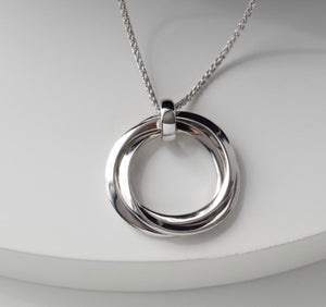 Kit Heath | Bevel Trilogy Grande Link Slider Necklace