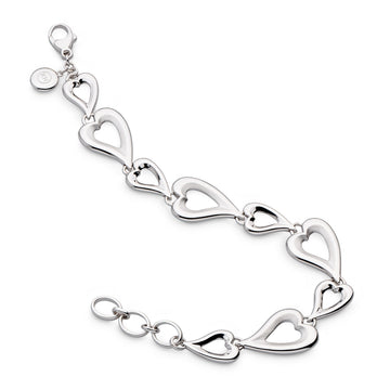 Kit Heath | Desire Love Story Heart Grande Multi-Link Bracelet