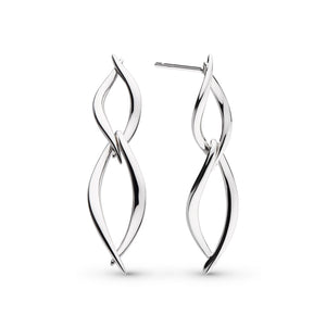 Kit Heath | Twine Twist Duo Link Drop Earrings