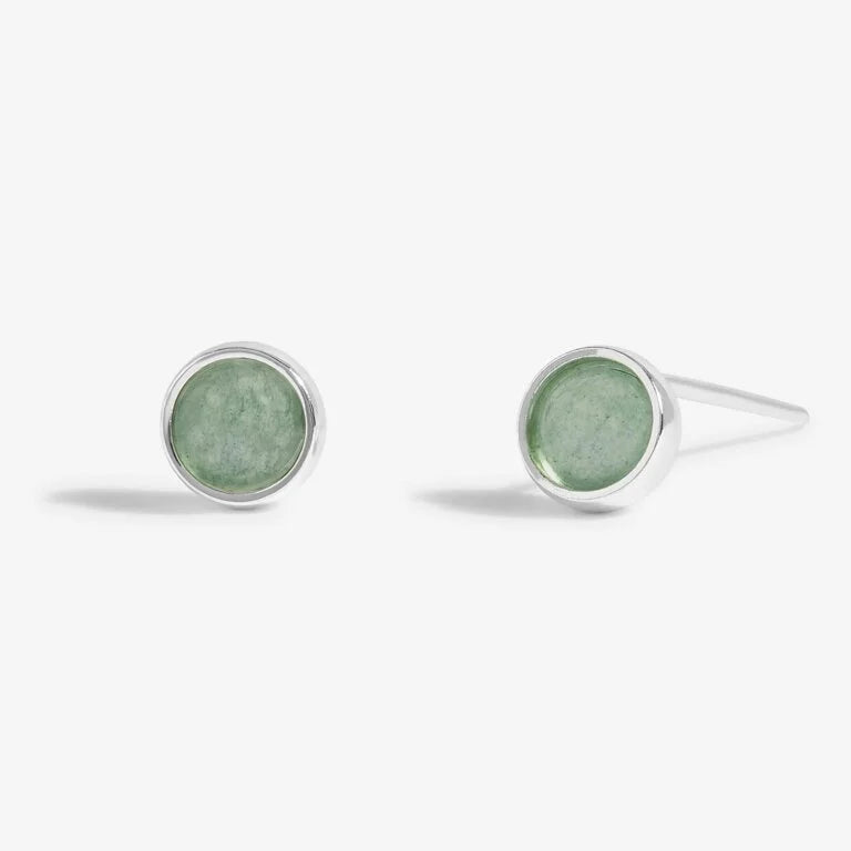 
            
                Load image into Gallery viewer, Joma Jewellery | August Aventurine Birthstone Boxed Earrings
            
        