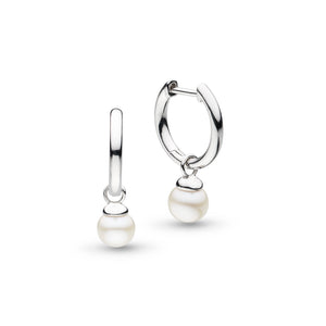 Kit Heath | Coast Tumble Pearl Mini Hoop Earrings