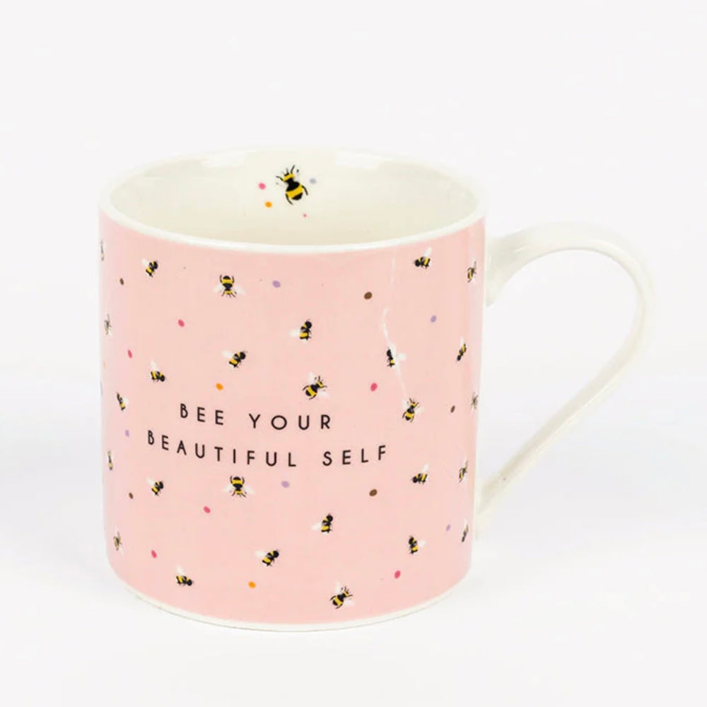 Belly Button Designs | Bee Your Beautiful Self Mug