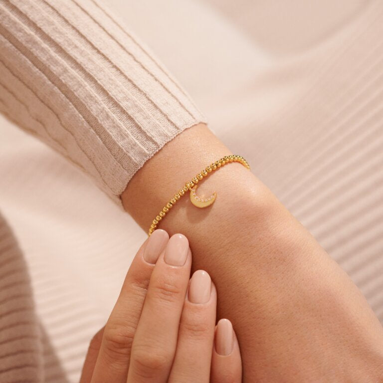 Joma Jewellery | Gold Love You To The Moon And Back Bracelet