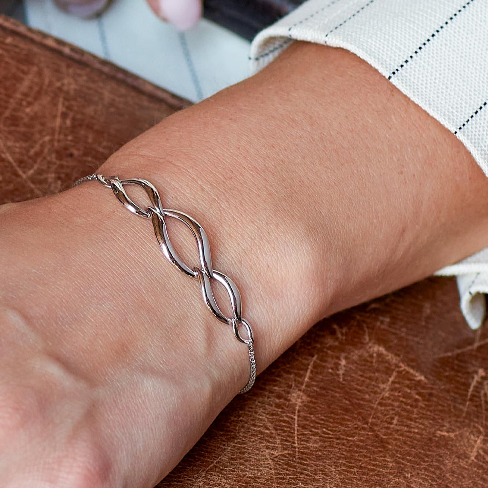 Kit Heath | Twine Link Trio Slider Bracelet