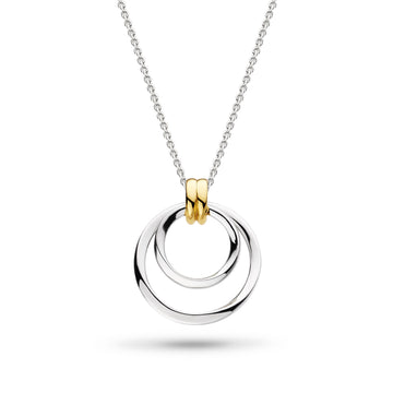 Kit Heath | Bevel Unity Golden Duo Necklace