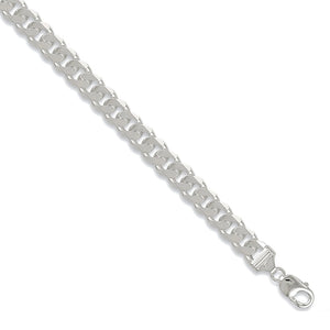 Sterling Silver 22” Curb Chain Necklace